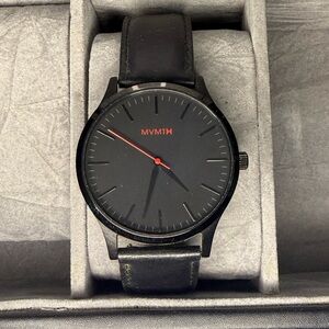 MVMT Black and Red Watch